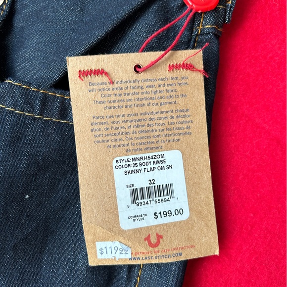 True Religion Men’s Skinny Jeans - Picture 7 of 10
